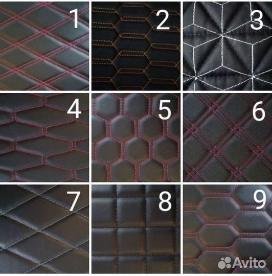 Вставки в дверные карты Нива