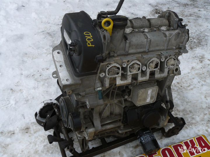 Двигатель CWV 1,6л VW Polo 2017г Пробег 53000км