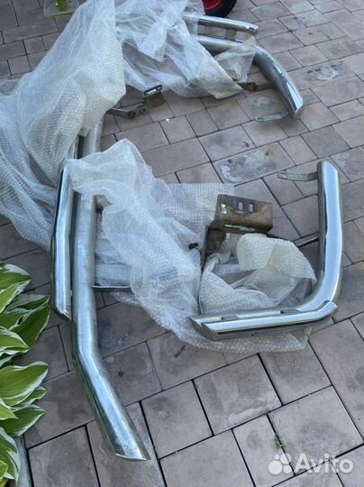 Защита бампера toyota land cruiser 200