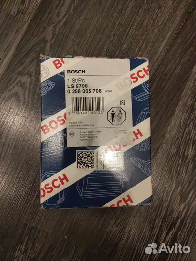 Лямбда зонд bosch