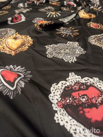 Ткань Шёлк Армани принт