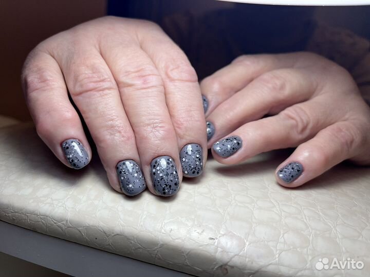 Маникюр с покрытием гель лак