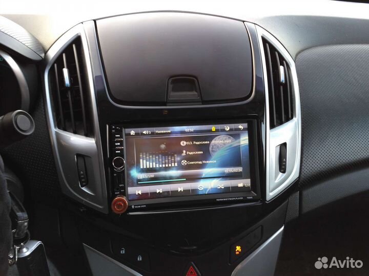 Переходная рамка на Шевроле Круз 2din