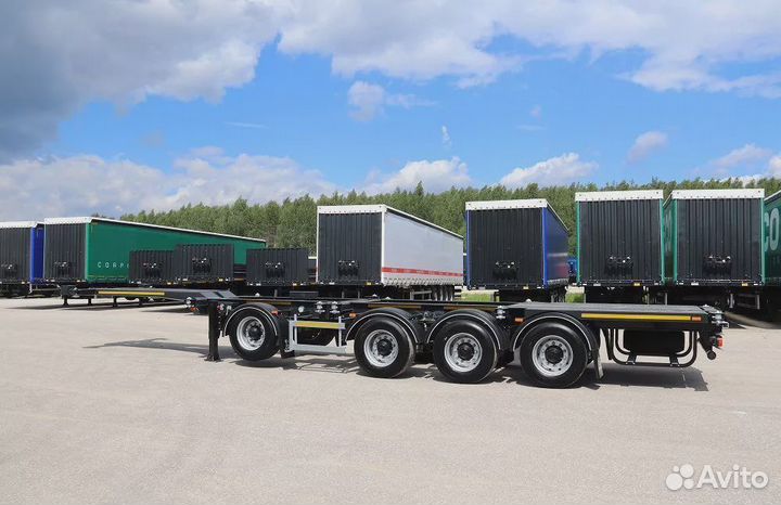 Полуприцеп контейнеровоз Тонар К4-U, 2023