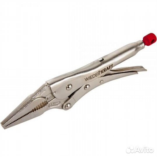 Зажимные клещи регулируемые с фиксатором с удлинен