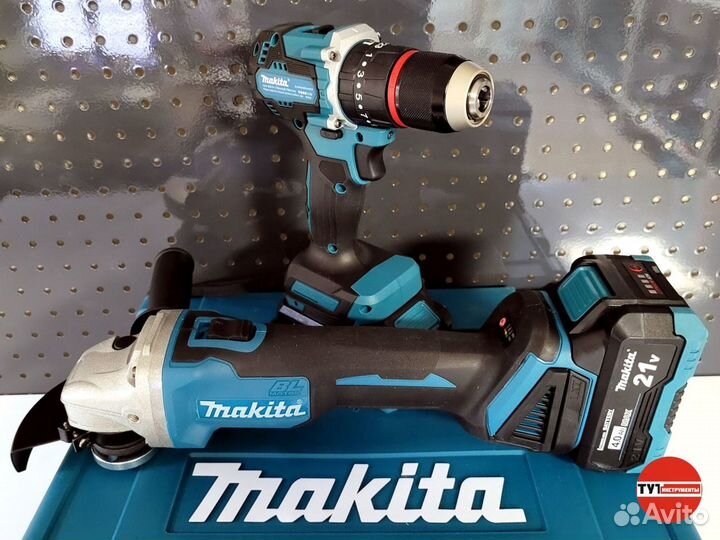 Шуруповёрт Болгарка Makita 2в1 набор