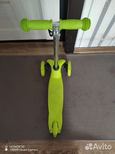 Самокат детский трехколесный