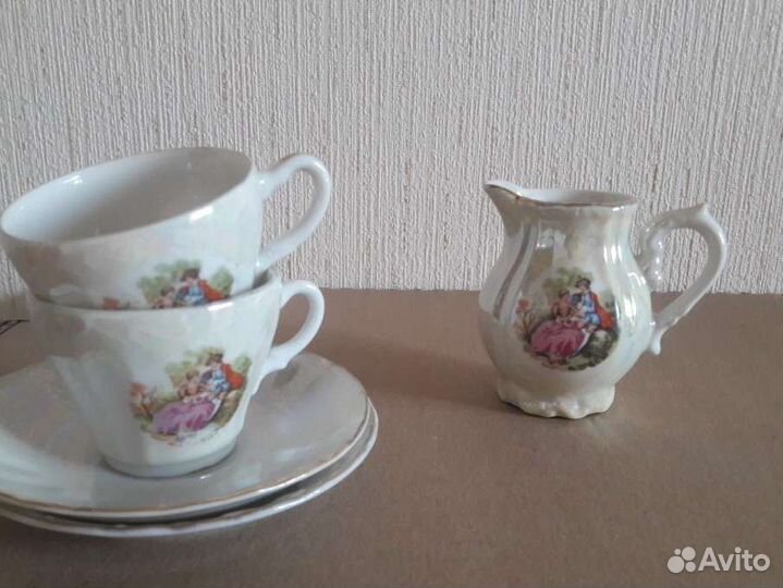 Кофейная пара Фарфор Япония 1970/80-е годы