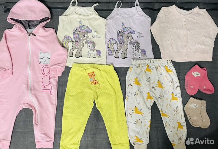 Продам пакет вещей для девочки 80,86,92р