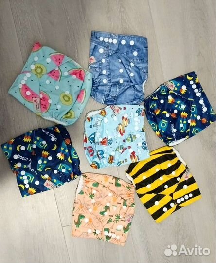 Многоразовые подгузники новые