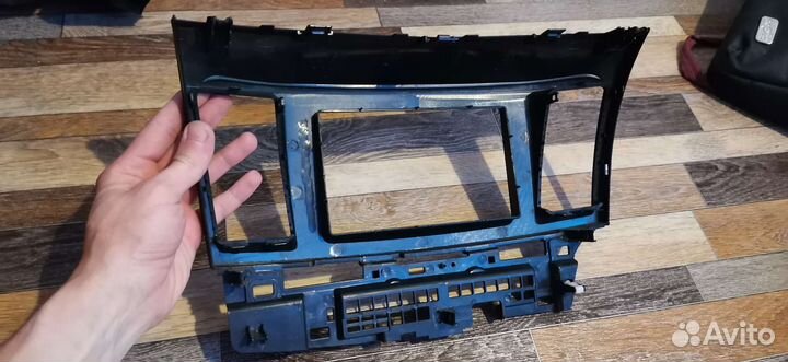 2din рамка Mitsubishi lancer 10