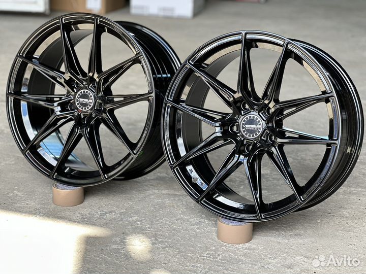 Диски Rohana Black одноширокие 5/120 R18