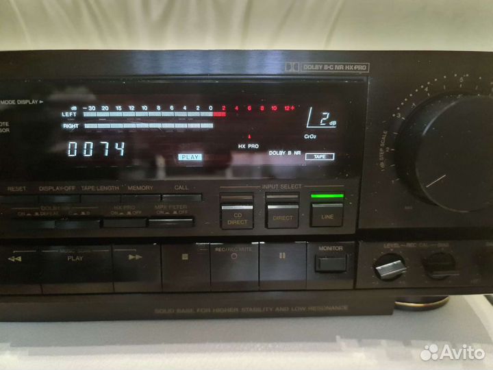 Кассетная дека Victor TD-V721