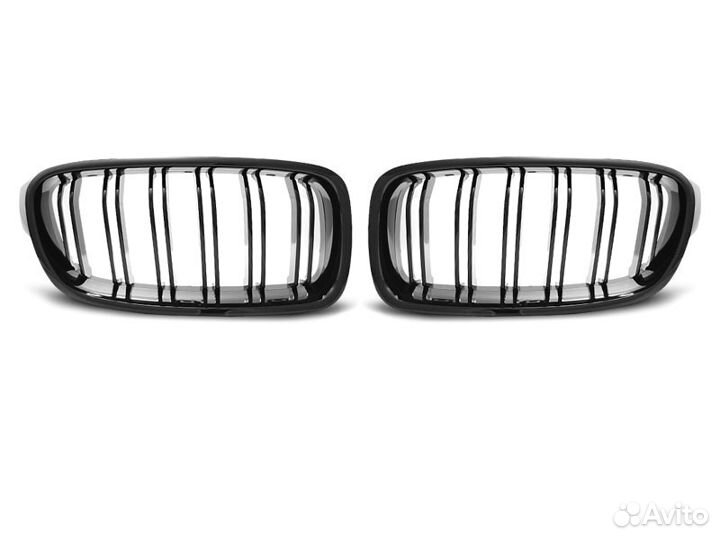 Решетка радиатора BMW 3 F30, F31 (11-19) grbm51