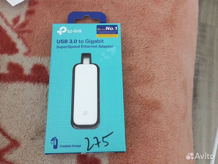 Сетевой адаптер TP-link UE300 USB 3.0, внешни
