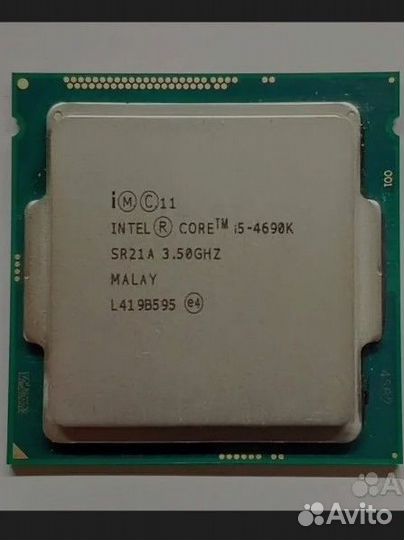 Процессор intel core i5 4690k