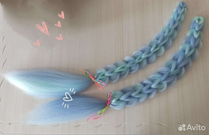 3д косы, косички