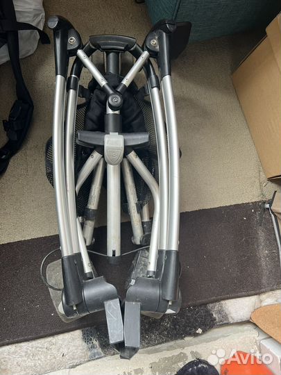 Автолюлька maxi cosi pebble plus с базой