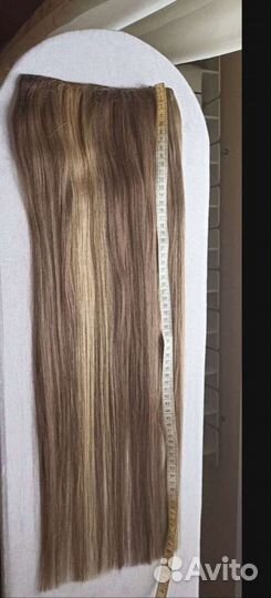 Волосы на заколках искусственные