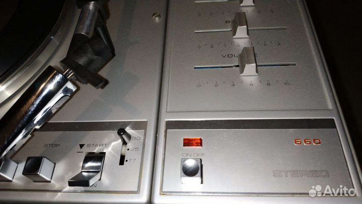 Винтажный муз центр Philips 660 с винилом