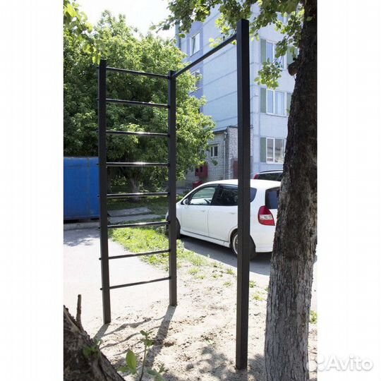 Комплекс RT2 с турником пп и кронштейном серая