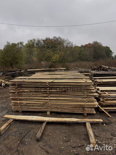 Не обрезная доска липа 1 сорт 20мм термо