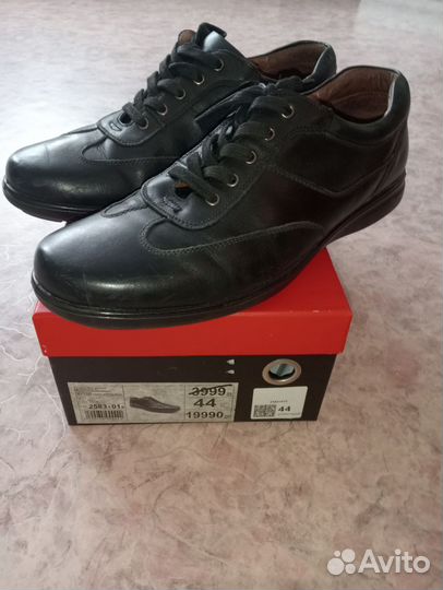 Полуботинки кожа