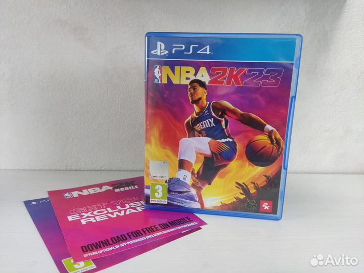 NBA 2K23 PS4 диск (б/у)