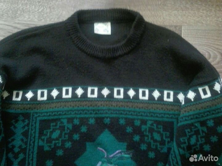 Свитер джемпер из 90ых 46-48размер