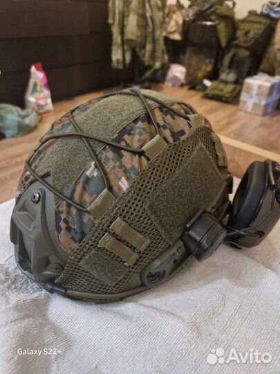 Каска военная тактическая