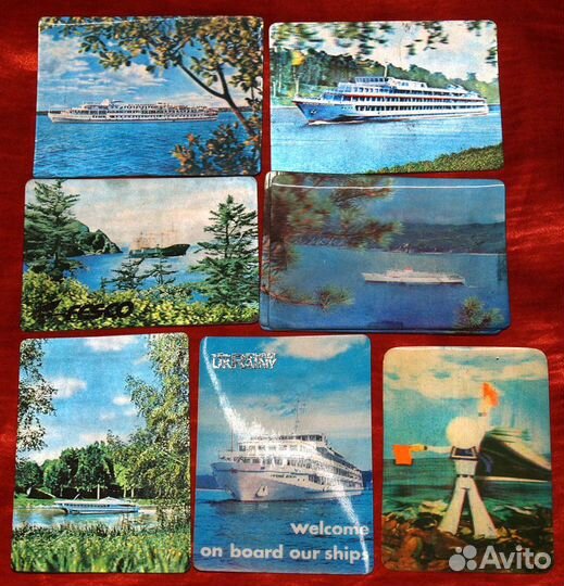 Стерео и объемные календари переливашки СССР