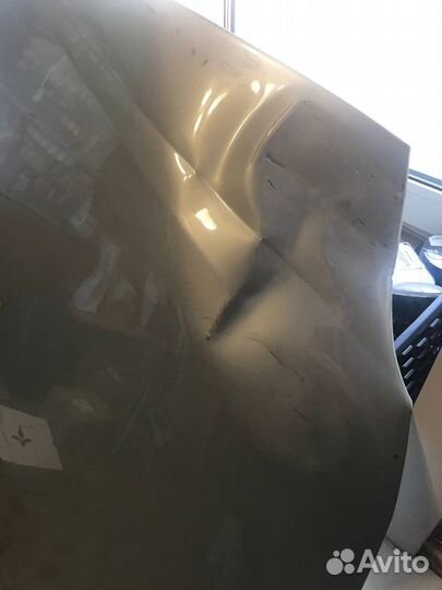 Капот на renault logan 1
