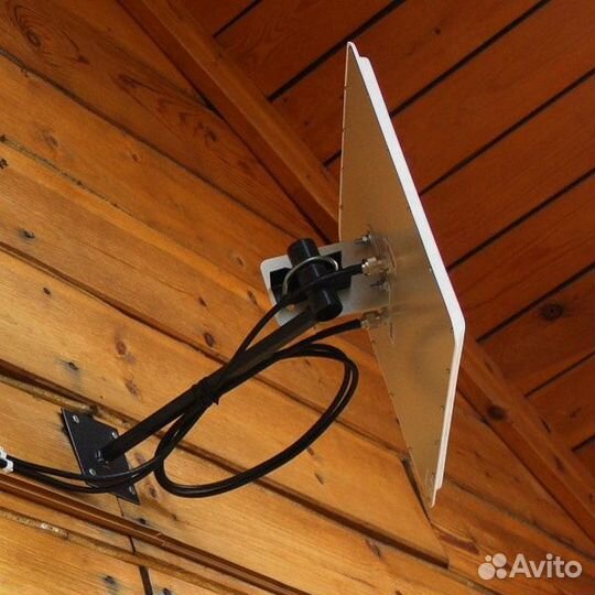 Подключение интернета за городом. Усиление сигнала