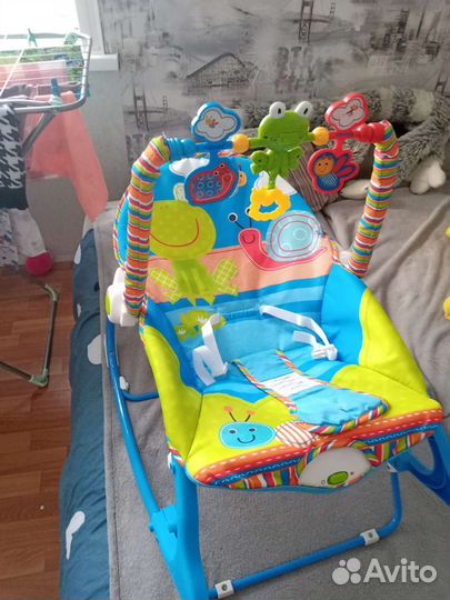 Шезлонг детский