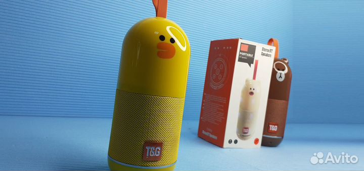 Блютуз колонка T&G Радио Микрофон Влагозащита