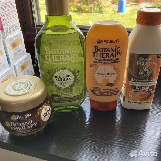 Шампунь и бальзам Garnier Botanic, Fructis