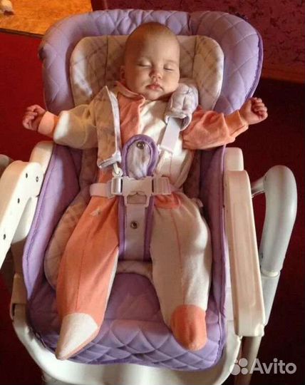 Стульчик для кормления happy baby william