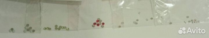 Стразы Swarovski оригинал набор 1900шт SS3-SS5