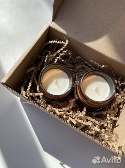 Соевая свеча ароматическая 90мл