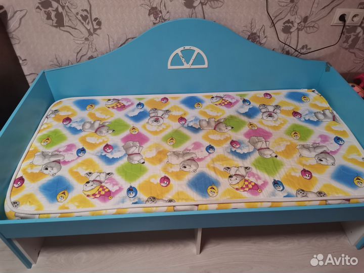 Детская кровать от 3 лет с матрасом 160