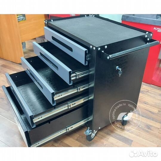 Garopt тележка 5 ящиков (с замком)