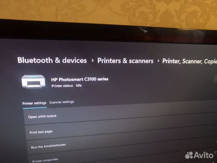 Принтер Мфу HP Photosmart C3100 Series