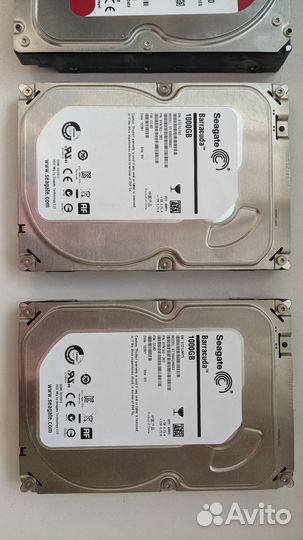 Жесткие диска WD Red 3TB и Seagate 1TB