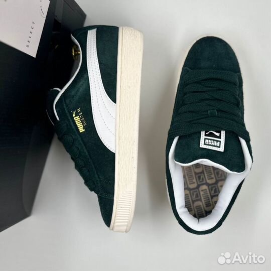 Классические Зеленые Puma Suede XL