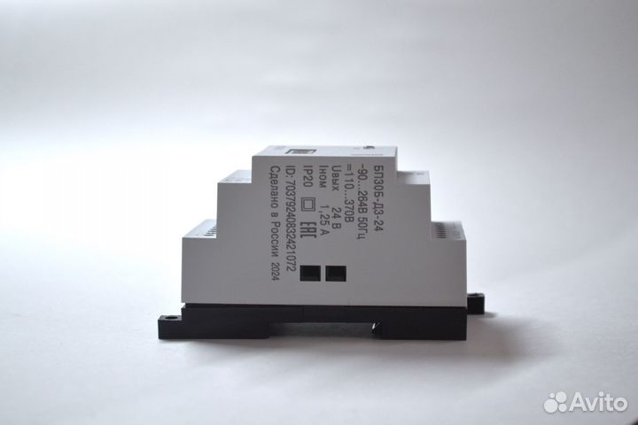 Одноканальный блок питания овен бп30Б-Д3-24