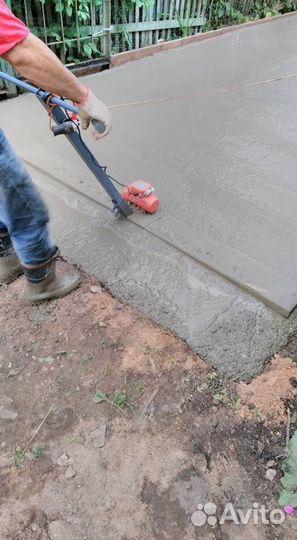 Виброрейка плавающая электрическая для бетона