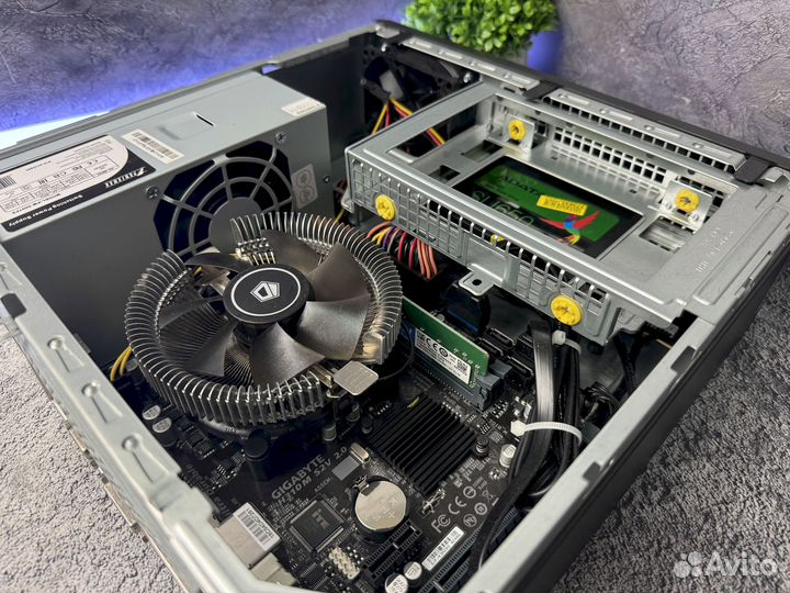 Компьютер/гарантия/Intel Core i3-9100/8/256SSD