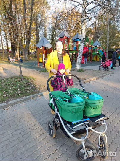 Коляcкa для двойни Bumblеridе Indiе Тwin 2 в 1