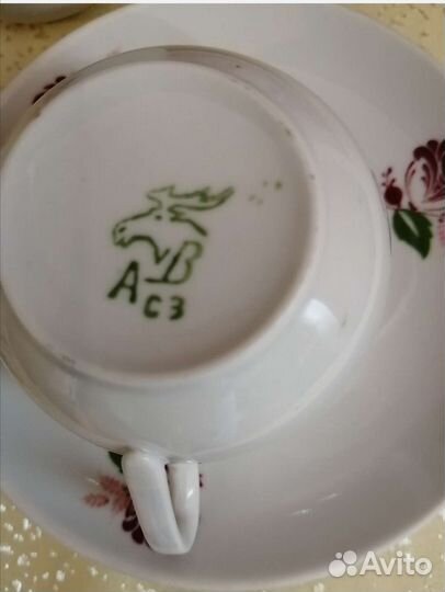 Кофейные сервиз. Чашки. Вербилки