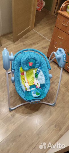 Детские электрокачели 2 в 1 Babyton